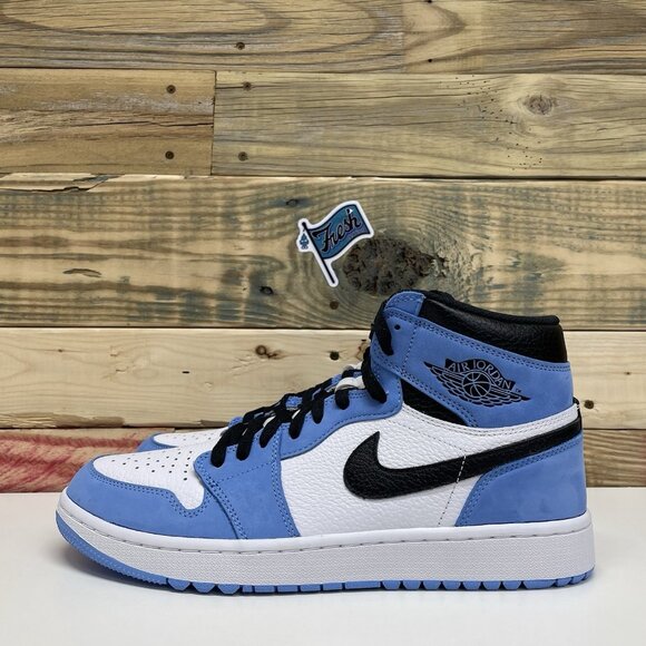 Air Jordan 1 Retro High Golf Athletic Sneakers Men’s Size 12 University Blue main image 11